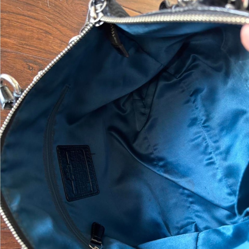 Black Coach Shoulder/Satchel Bag🫦 - Picture 3 of 5